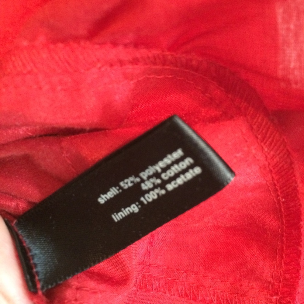 6 The Limited Event Red Ruffle Dress - Picture 7 of 7